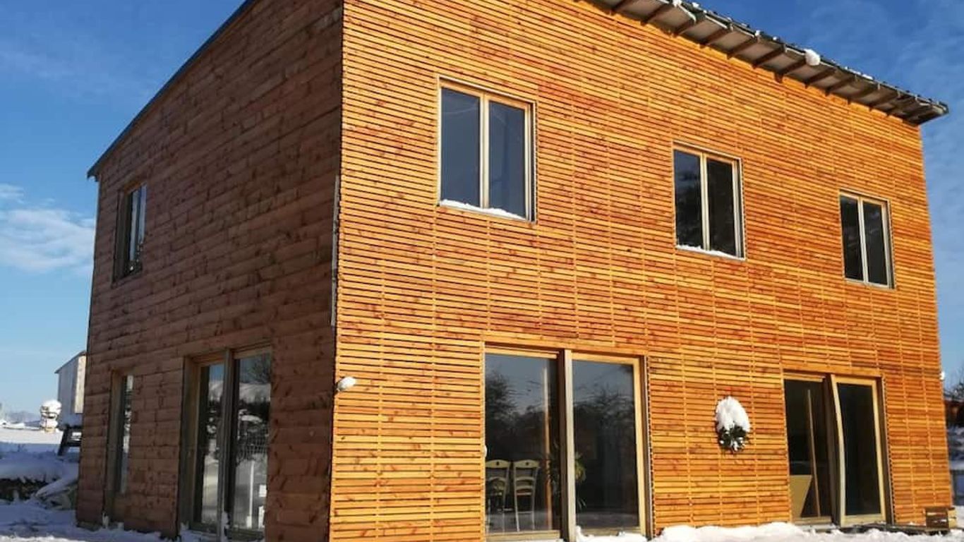 Maison ecologique en paille
