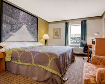 Super 8 by Wyndham Allentown - אלנטאון - חדר שינה