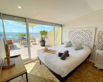 Hôtel La Grande Conque - Agde - Schlafzimmer