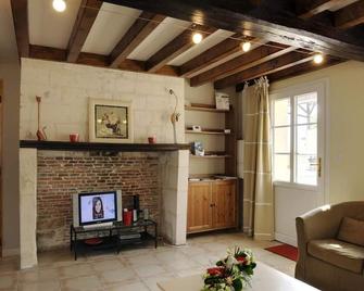 Le Petit Pré des Marguerites - Saint-Léger-sous-Brienne - Sala de estar