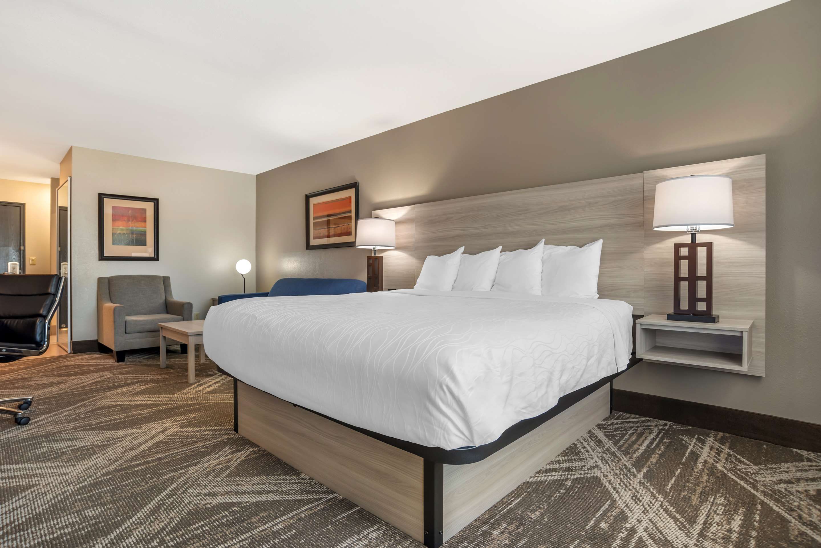 بست ويسترن بلس جاكسون داون تاون كوليسيم - جاكسون - غرفة نوم