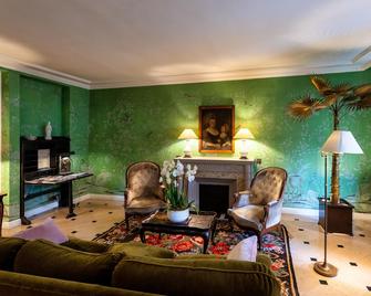 فندق دو دانوب سان جيرمان - باريس - غرفة معيشة