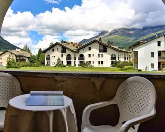 Apartment Chesa Polaschin B - B10 - Sils by Interhome - Sils im Engadin/Segl - Balcony