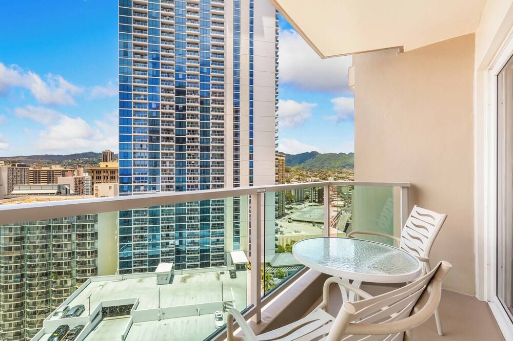 Castle at Ala Moana Hotel - הונולולו - מרפסת