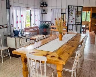Hospedagem Rural Recanto do Riacho - Urubici - Comedor