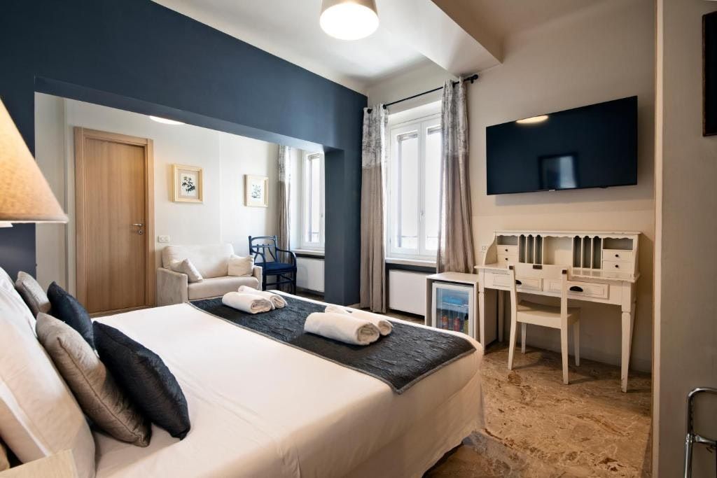 Hotel Broletto - מנטואה - חדר שינה