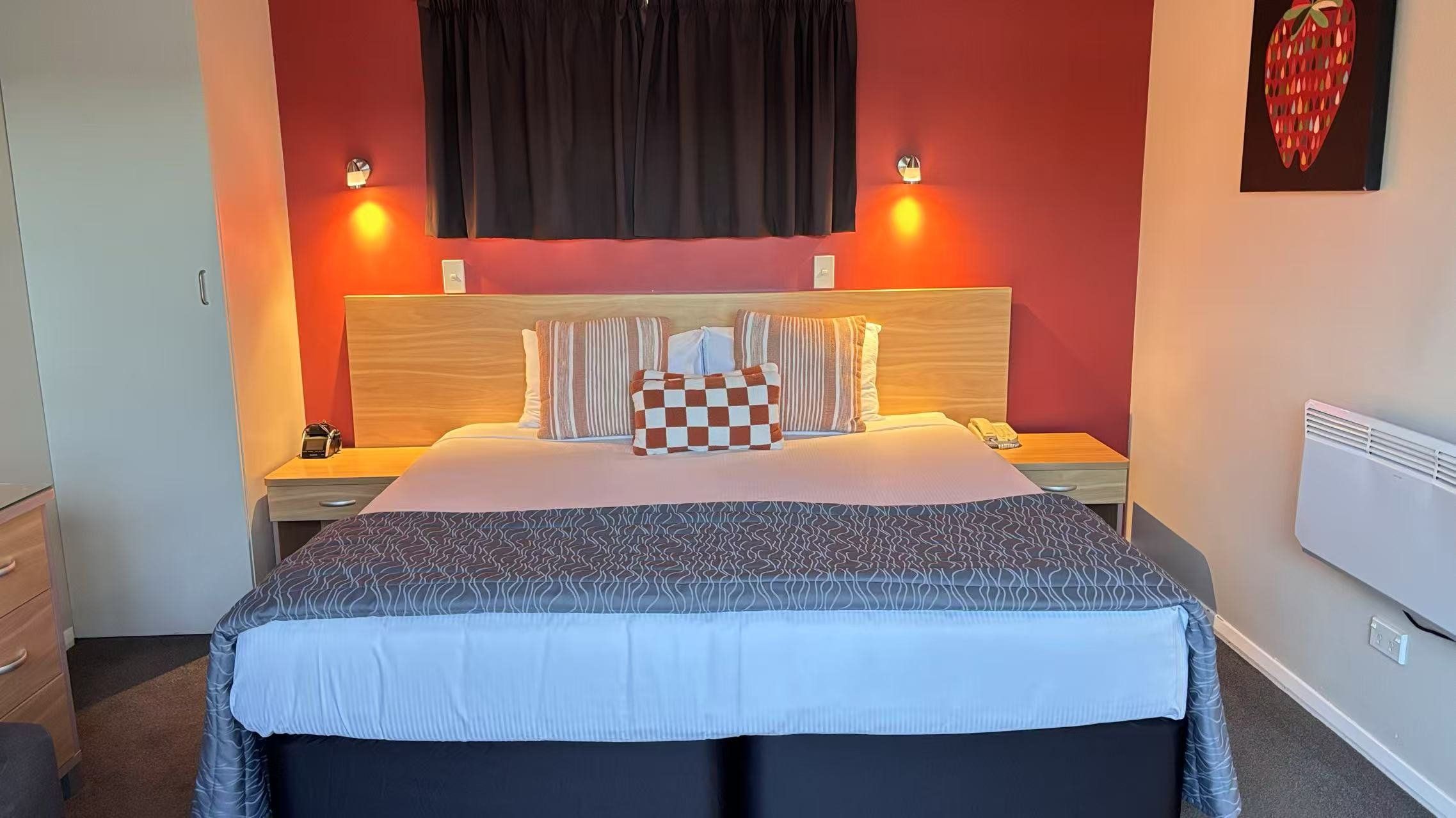 أركاديا موتيل - نيلسون - غرفة نوم