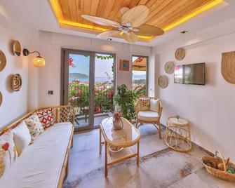 Aphrodite Hotel Kas - Kaş - Oturma odası
