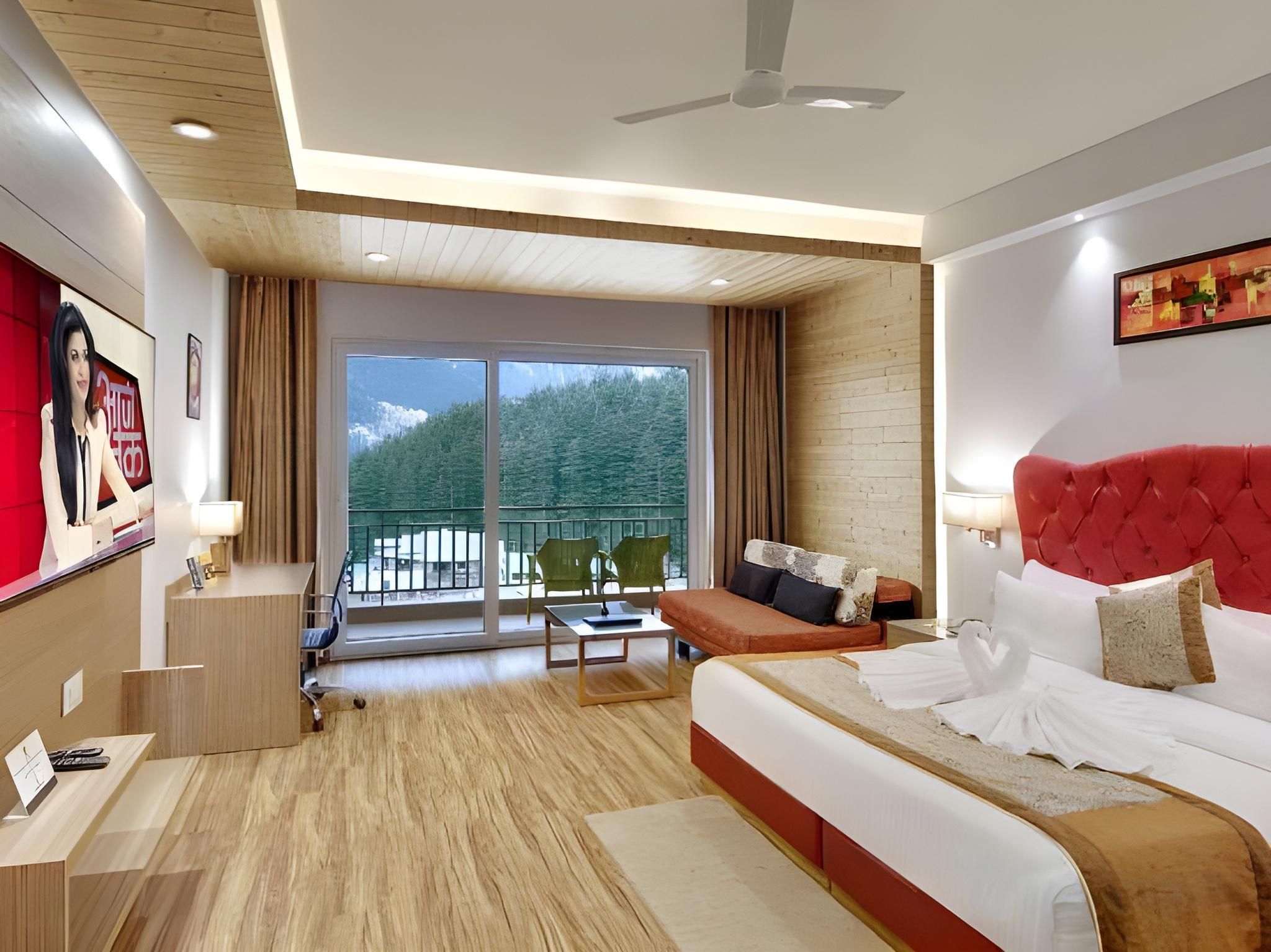 The Orchard Greens Manali - מאנאלי - חדר שינה