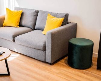 Fancy 70m2 Apartment with Terrace - WE39F - Tiel - Living room