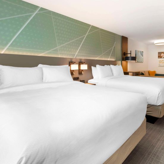 Bedroom view of Comfort Suites St Augustine Historic District Area