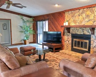 River House - Overlooking the Scenic Withlacoochee River - Sleeps 4. - Inglis - Living room