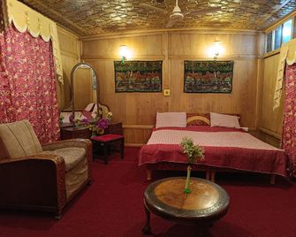 House Boat Taj Palace 2 - Srinagar - Bedroom