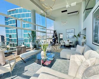 Penthouse Private Pool Ocean View Miraflores - Lima - Balcon