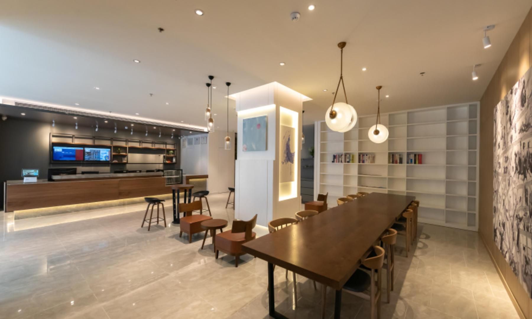 Hanting Premium Hotel Xuzhou Yunlong Wanda Plaza - Xuzhou - Bar