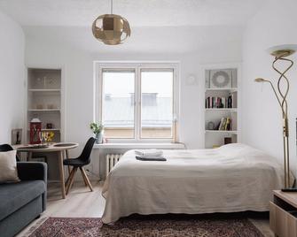 Renovated Top Floor Studio in Kallio - Helsinki - Habitación