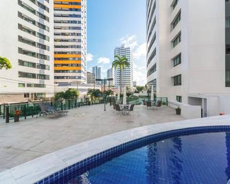Excelente 2 Quartos em Setúbal Boa Viagem ideal para famílias e executivos PM306 - Recife - Pool
