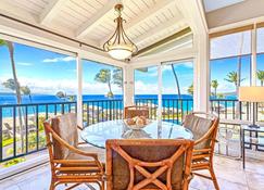 K B M Resorts KBV-15B3 - Jaw-dropping ocean views, 1Bd, 15Ba luxury Bay Villa, updated Chef's Kitchen - Kapalua - Balcony