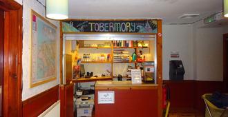 Tobermory Youth Hostel - Isle of Mull - Front desk