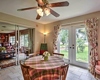 Historic Lakefront Gem about 6 Mi to Bok Tower Gardens - Lake Wales - Sala pranzo
