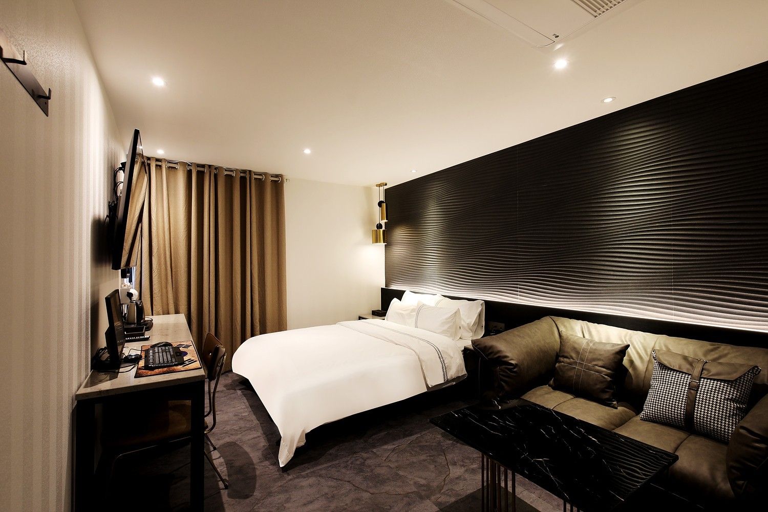 Marie Hotel Gyeongjang Branch - Gunsan - Ložnice