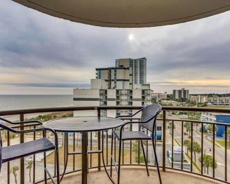 Hosteeva Oceanview Condo at Meridian Plaza - Myrtle Beach - Balkon