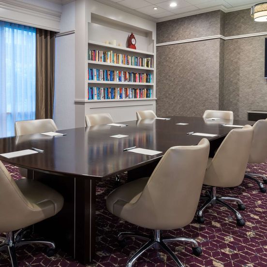 Conference room view of Hampton Inn & Suites Buffalo Downtown