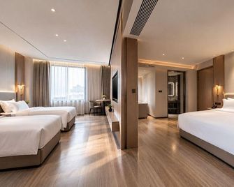 Meihou Hotel (Chaozhou Ancient City Paifang Street Branch) - Chaozhou - Slaapkamer