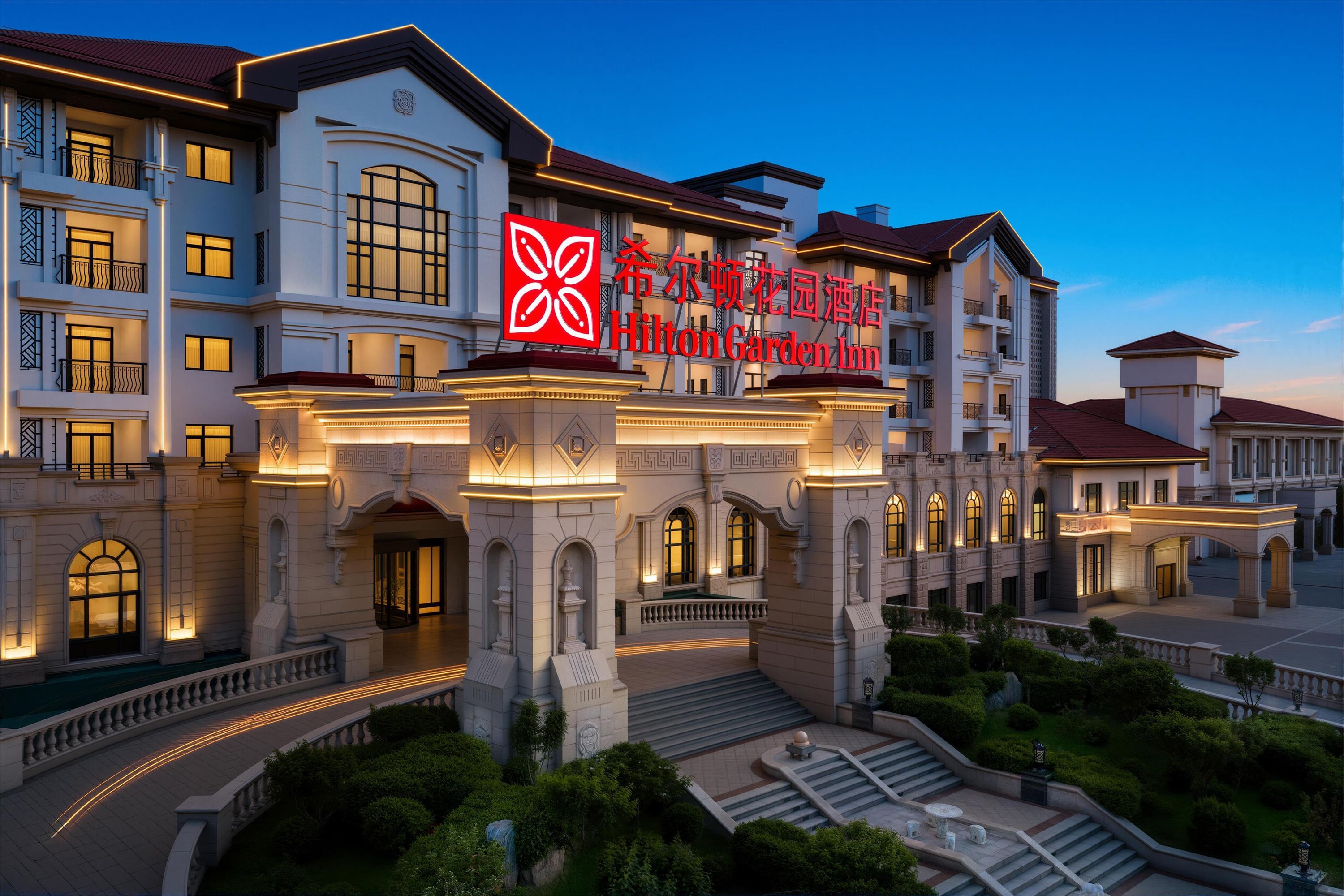 Hilton Garden Inn Tianjin Jinnan - טיאנג'ין - בניין