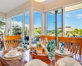 Kapalua Bay Villas 33g2 · Kbv 33g2 Renovated 1bd Oceanfront Vill - 卡普魯亞 - 餐廳