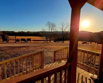 Peaceful Tiny House on 32 acres - Hamilton - Balkon