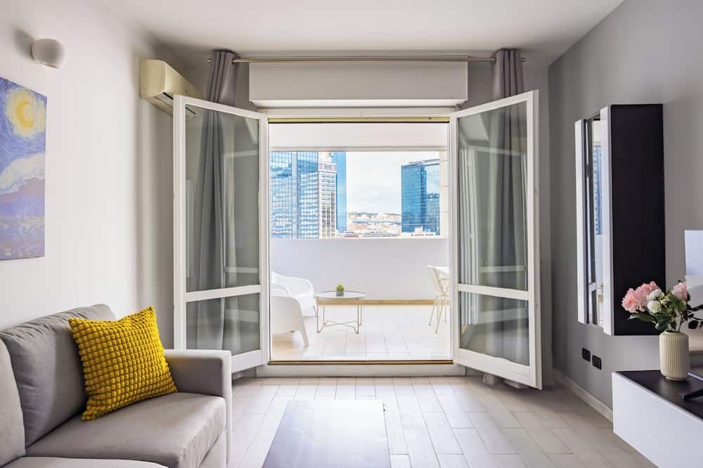 Casa Kenzo with parking by NapoliApartments - נאפולי - סלון