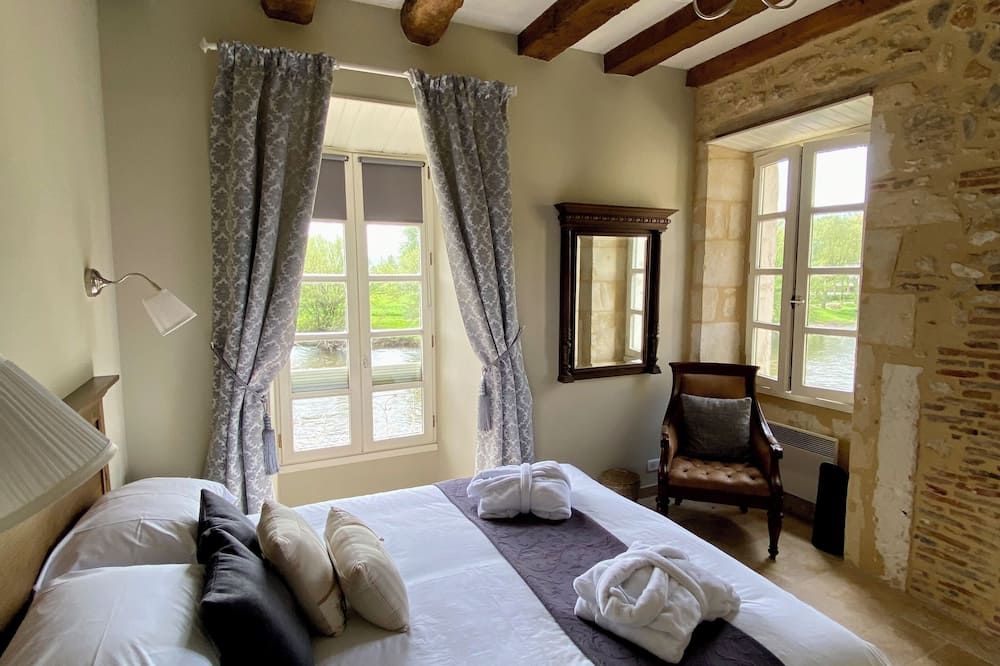 Vezere Vue - Le Bugue town centre - unspoilt river views - Le Bugue - Schlafzimmer