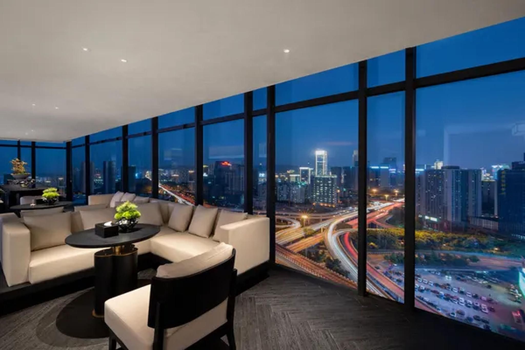 Chongqing Qianhe Zhixuan Holiday Hotel - צ'ונגקינג - מסעדה