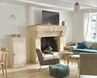 La Maison Harmony - Beuvron-en-Auge - Sala de estar