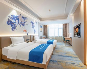 Chonpines Hotel ( Shijiazhuang Xinhua Road Mingyue store) - Shijiazhuang - Schlafzimmer