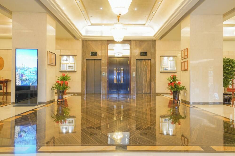 Broadway Mansions Hotel - On the bund - שנחאי - לובי