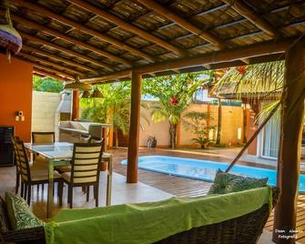 Beautiful seafront house with pool and very nice 3 bedroom play area - Coruripe - Pool