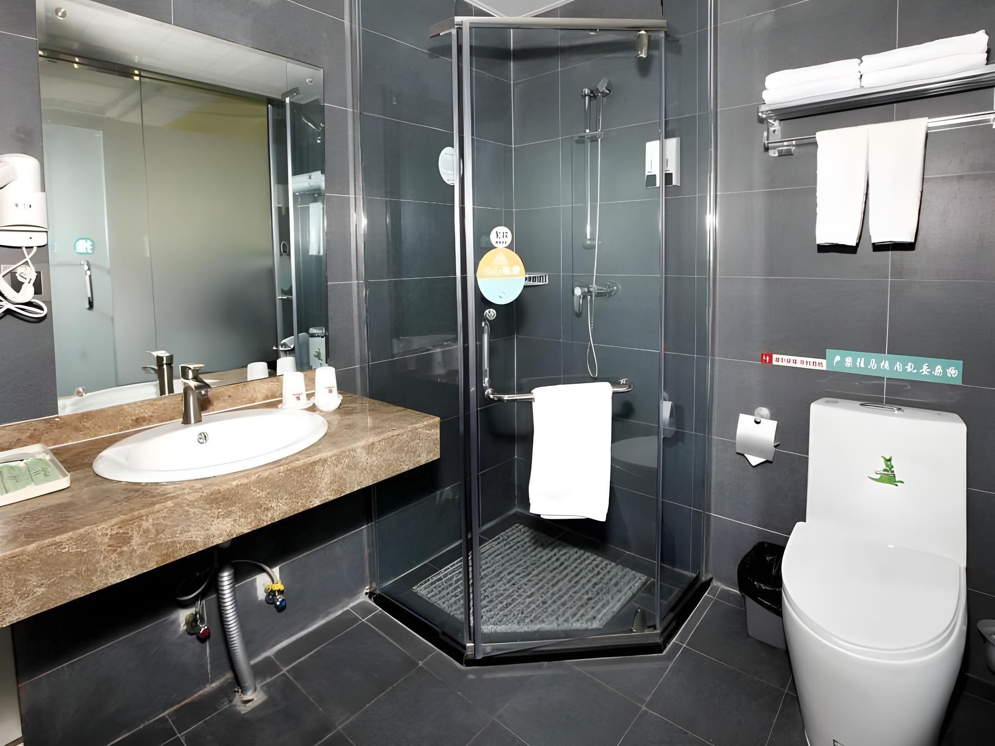 Greentree Inn Jincheng Gaoping Changping East Street Shell Hotel - Jincheng - Ložnice