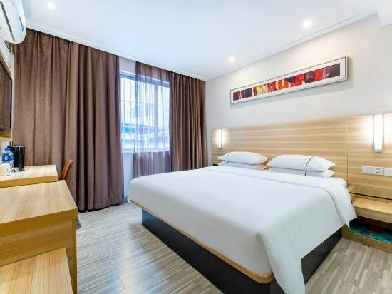 City Comfort Inn Guangzhou Pipa Convention Center Branch - גואנגג'ואו - חדר שינה