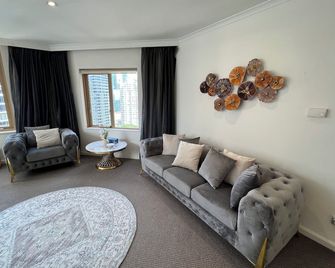 Modern Apartments Step from Quay west Sebel - Sídney - Sala de estar