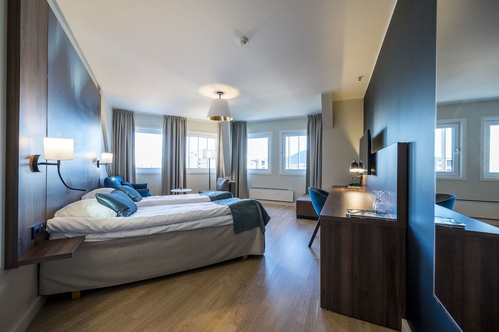 Quality Hotel Saga - טרומסו - חדר שינה