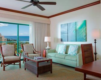 Marriott's Ko Olina Beach Club, A Marriott Vacation Club Resort - Kapolei - Living room