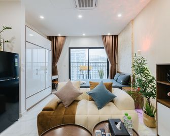 Muse Hanoi Luxury Apartment - D' Eldorado - Hanoi - Stue