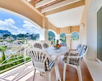 Holiday Rental In Calpe Dora - Calpe - Balcon