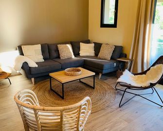 New villa le Clôt du Ventoux seasonal rental - Montbrun-les-Bains - Wohnzimmer