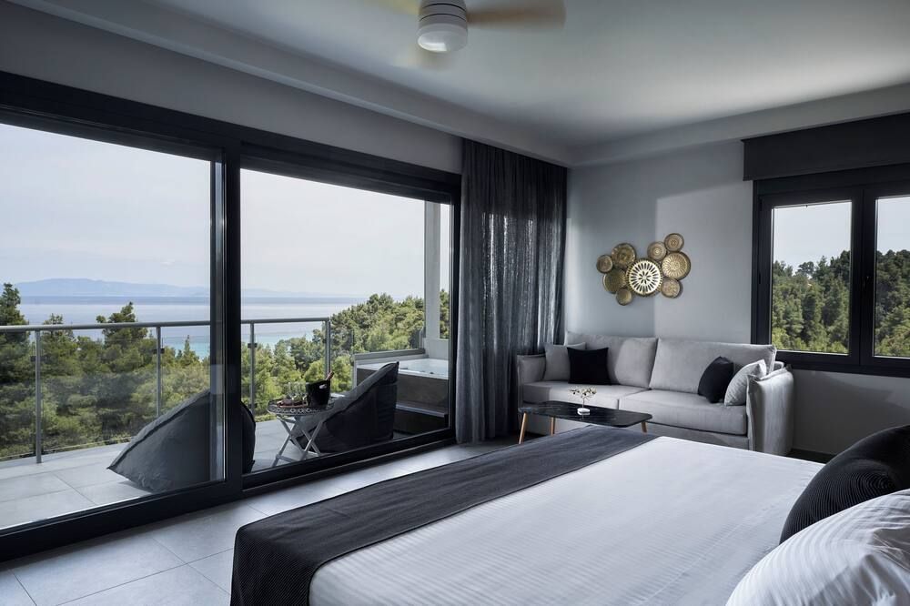 Mirabilia Boutique Hotel - Kriopigi - Schlafzimmer