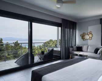 Mirabilia Boutique Hotel - Kriopigi - Schlafzimmer
