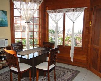 House with sea view (North Sea border) - Florianopolis - Dining room
