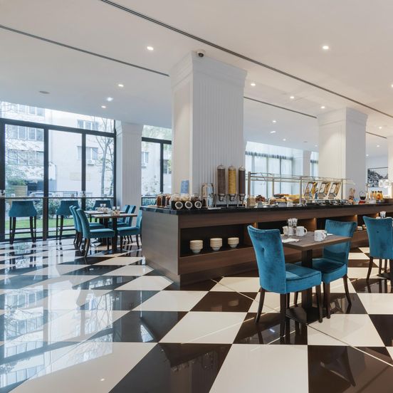 Restaurant view of Eurostars Danube Budapest